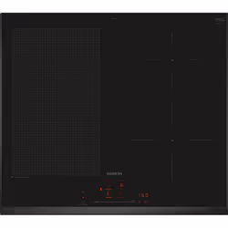 Siemens iQ700 EX651HEC1F, Noir, Intégré, 60 cm, Plaque avec zone à induction, Verre-céramique, 4 zone(s)