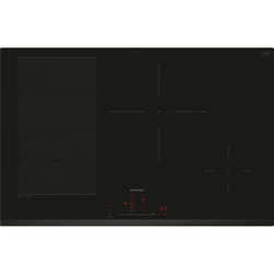 Siemens iQ700 Table à induction 80 cm Noir, sans cadre