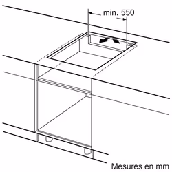 Siemens iQ700 Table à induction 80 cm Noir, sans cadre - Vue supplémentaire 7