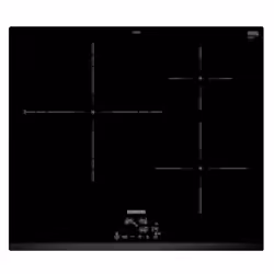 Siemens iQ300 EH631BDB6E, Noir, Intégré, 59 cm, Plaque avec zone à induction, Vitrocéramique, 3 zone(s)