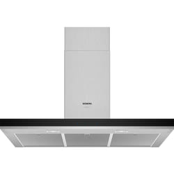 Siemens iQ300 LC96BHM50M hotte Montée au mur Acier inoxydable 372 m³/h B