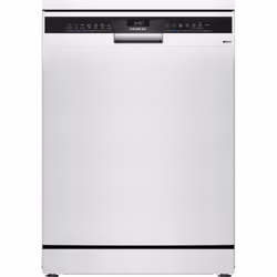 Siemens iQ300 SN23EW03ME, Pose libre, Taille maximum (60 cm), Blanc, Noir, Tactile, 1,75 m