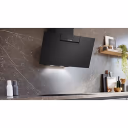 Siemens iQ300 LC87KFN60 hotte Montée au mur Noir 427 m³/h A+