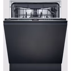 Siemens iQ300 SX63EX01CE, Entièrement intégré, Taille maximum (60 cm), Noir, Acier inoxydable, Boutons, 1,75 m, 1,65 m
