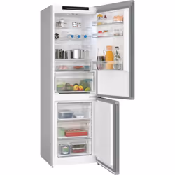 Siemens iQ300 KG36N2LCF réfrigérateur-congélateur Pose libre 321 L C Acier inoxydable