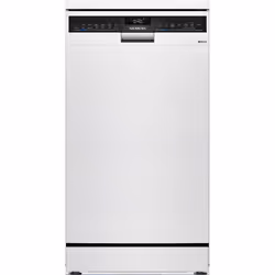 Siemens iQ300 SR23HW52ME, Pose libre, Compact (45 cm), Blanc, Noir, Boutons, 1,75 m