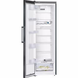 Siemens iQ300 KS36VGXDP réfrigérateur Pose libre 346 L D Noir
