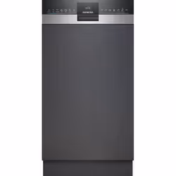 Siemens iQ500 SR55ZS10ME, Semi-intégré, Compact (45 cm), Noir, Acier inoxydable, Acier inoxydable, Boutons, TFT
