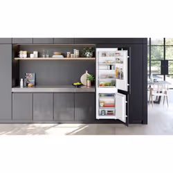 Siemens iQ100 KI86V5SE0 réfrigérateur-congélateur Intégré 267 L F Blanc