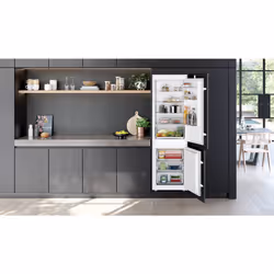 Siemens iQ100 KI86NNSE0 réfrigérateur-congélateur Intégré 260 L E Blanc
