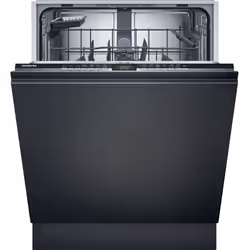Siemens iQ300 SN63HX10TE, Entièrement intégré, Taille maximum (60 cm), Noir, Acier inoxydable, Tactile, 1,75 m, 1,65 m
