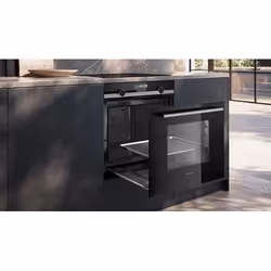 Siemens iQ500 HB578HBS7 four 71 L 3600 W Noir, Acier inoxydable - Vue supplémentaire 5