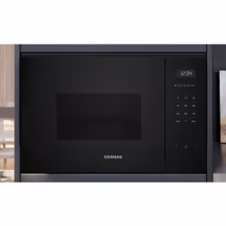 Siemens iQ500 BE555LMB1F micro-onde Noir Micro-ondes grill Intégré 25 L 900 W