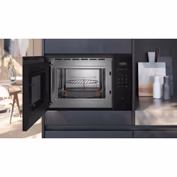 Siemens iQ500 BE555LMB1F micro-onde Noir Micro-ondes grill Intégré 25 L 900 W - Vue supplémentaire 4