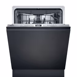 Siemens iQ300 SX63EX01CF, Entièrement intégré, Taille maximum (60 cm), Acier inoxydable, Boutons, 1,75 m, 1,65 m