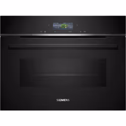 Siemens iQ700 CM724G1B1F, Intégré, Micro-onde combiné, 45 L, 900 W, Écran integré, TFT