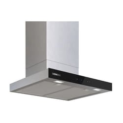 Siemens iQ500 LC67BDN30 hotte Montée au mur Noir, Acier inoxydable 699 m³/h