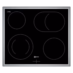 Neff MR 1342 N, Noir, Intégré, Céramique, Verre-céramique, 4 zone(s), 4 zone(s)
