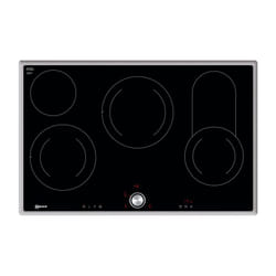 Neff T18BT16N0 Noir Intégré 80 cm Céramique 4 zone(s)