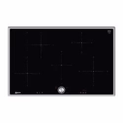 Neff T48BT00N0, Noir, Acier inoxydable, Intégré, Plaque avec zone à induction, Verre-céramique, 5 zone(s), 5 zone(s)