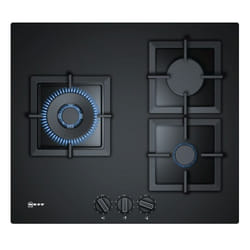 Neff T26CS12S0 plaque Noir Intégré Gaz 3 zone(s)
