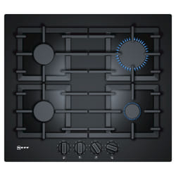 Neff T26CS49S0 plaque Noir Intégré 60 cm Gaz 4 zone(s)