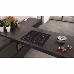 Neff T26CS49S0 plaque Noir Intégré 60 cm Gaz 4 zone(s)