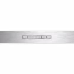 Neff D64BBE1N0 hotte Monté au mur Acier inoxydable 580 m³/h A