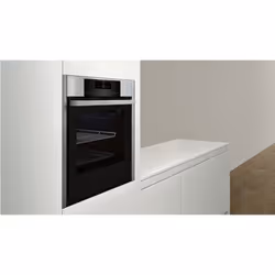 Neff B56VT62N0 71 L 3600 W A+ Noir, Acier inoxydable