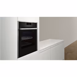 Neff N 90 71 L A Noir, Acier inoxydable