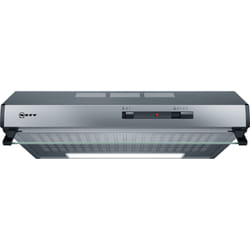 Neff DLAA600N Encastrée Acier inoxydable 250 m³/h D