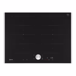 Neff T67TTX4L0, Noir, Intégré, 70 cm, Plaque avec zone à induction, Verre-céramique, 4 zone(s)