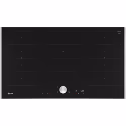 Neff N 90, Noir, Comptoir, 90 cm, Plaque avec zone à induction, Verre-céramique, 5 zone(s)