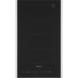 Neff N 70 Noir, Acier inoxydable Intégré 30 cm Plaque avec zone à induction 2 zone(s)