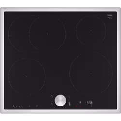 Neff T56STF1L0, Noir, Intégré, 60 cm, Plaque avec zone à induction, 4 zone(s), 4 zone(s)