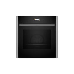 Neff N 70 B24CR71N0 four 71 L A+ Noir, Acier inoxydable