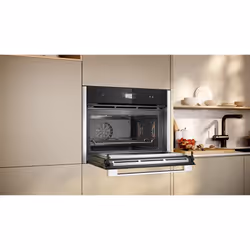 Neff N 90 C24MS31N0 four 45 L 3600 W Noir, Acier inoxydable - Vue supplémentaire 4