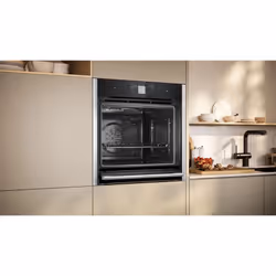 Neff B64VT73N0 four 71 L A+ Noir, Acier inoxydable - Vue supplémentaire 4