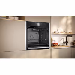Neff N 90 B64FT33N0 four 71 L A+ Noir, Acier inoxydable - Vue supplémentaire 4