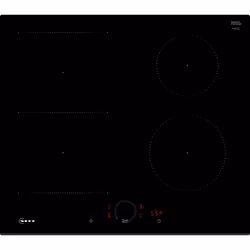 Neff N 70, Noir, Intégré, 60 cm, Plaque avec zone à induction, Vitrocéramique, 4 zone(s)