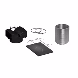 Neff Z51GIU1X3, Kit de recyclage pour hotte, Noir, Argent, Neff