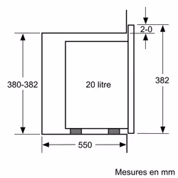 Neff N 50 Micro-ondes intégrable Noir - Vue supplémentaire 8