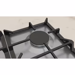 Neff T26CIP8N0 plaque Noir, Acier inoxydable Intégré 60 cm Gaz 4 zone(s) - Vue supplémentaire 5