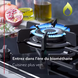 Neff N 50 Table gaz 60 cm Verre trempé, Noir - Vue supplémentaire 2
