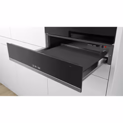Bosch BIC510NS0 tiroir et armoire chauffant 23 L 400 W Noir, Acier inoxydable