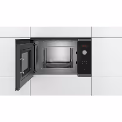 Bosch Serie 4 BFL523MS0 micro-onde Intégré Micro-onde simple 20 L 800 W Noir, Acier inoxydable - Vue supplémentaire 4