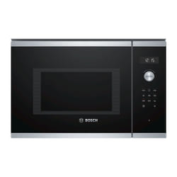 Bosch Serie 6 BFL554MS0 micro-onde Intégré Micro-onde simple 25 L 900 W Noir, Acier inoxydable