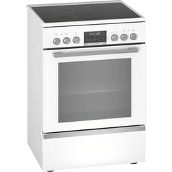Bosch Serie 6 HKS79R220 four et cuisinière Electrique Céramique Blanc A