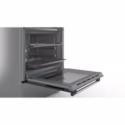 Bosch Serie 4 HKR39C250 four et cuisinière Céramique Noir, Gris A