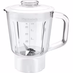 Bosch MUZ45MX1, Bol, 0,8 L, Blanc, Acier inoxydable, MUM4 und MUM5, 188 mm